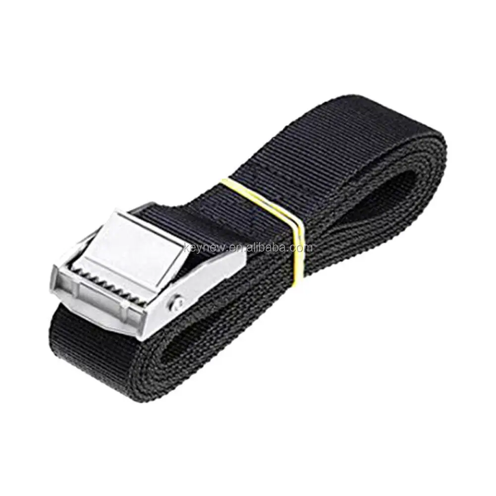 1-6M Travel Tie Down Strap Strong ratchet Belt Luggage Bag Cargo Lashing Buckle 