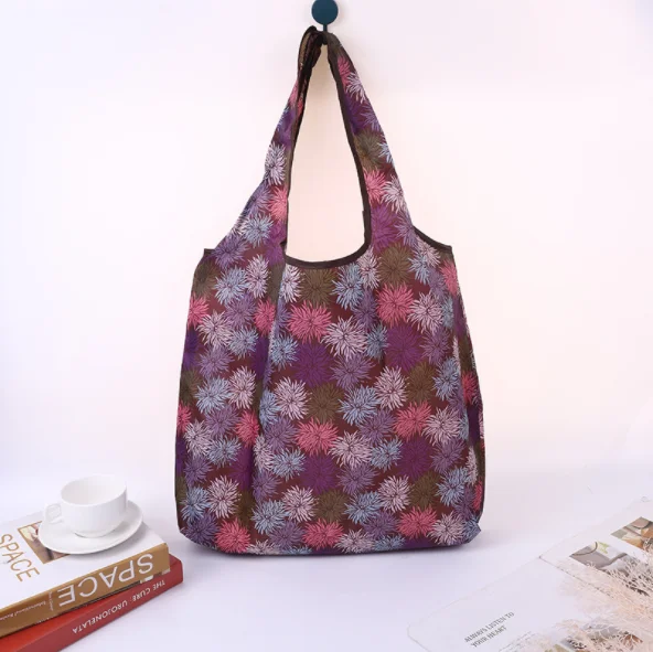 

OEM Wholesale Cheap Custom Design Polyester Shopping Bag, Customized color