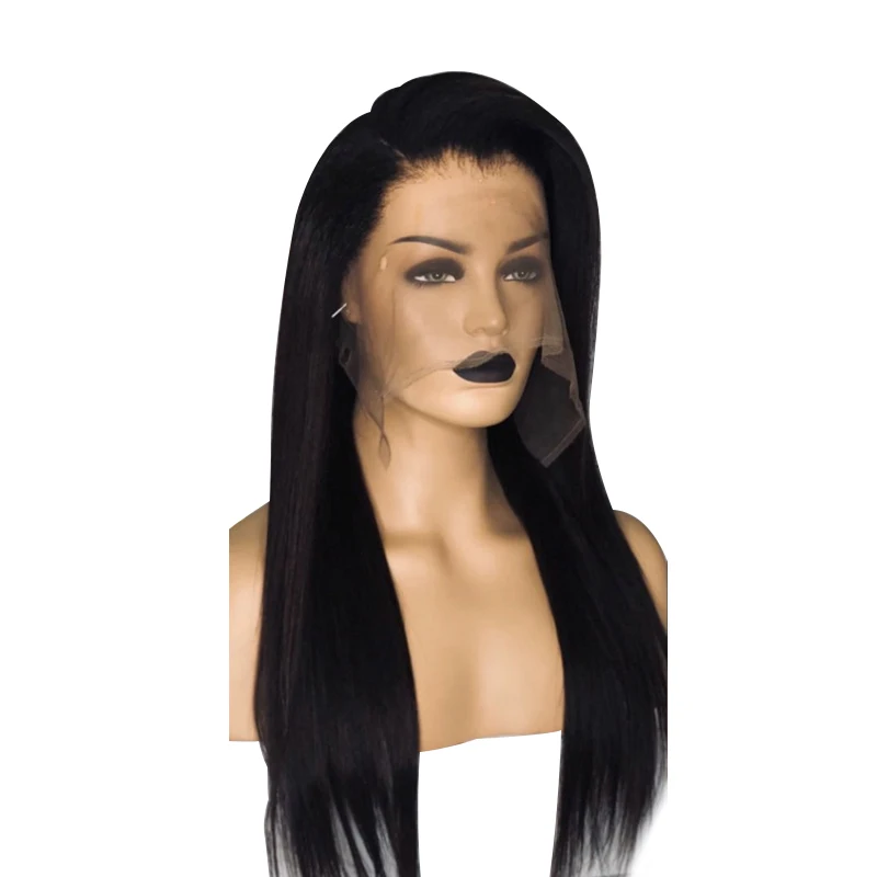 

wholesale Silky Straight Wave lace front wigs for black women long wigs the wig