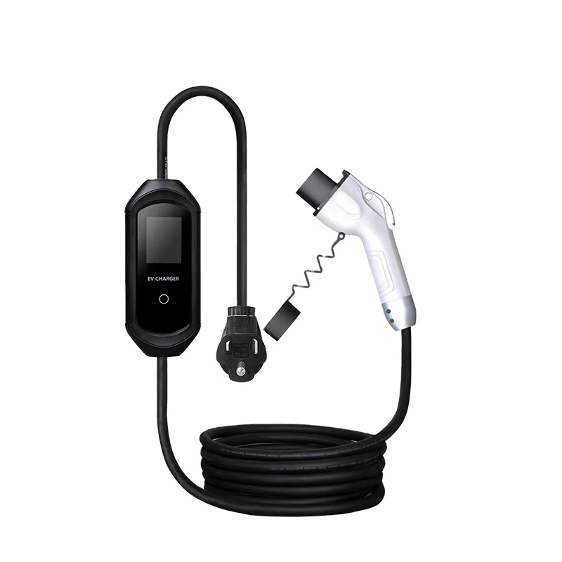 

2022 Hot sale Portable EV Charger 16A to 32A Adjustable EV Charging Cable Type 1 Electric Car Charger