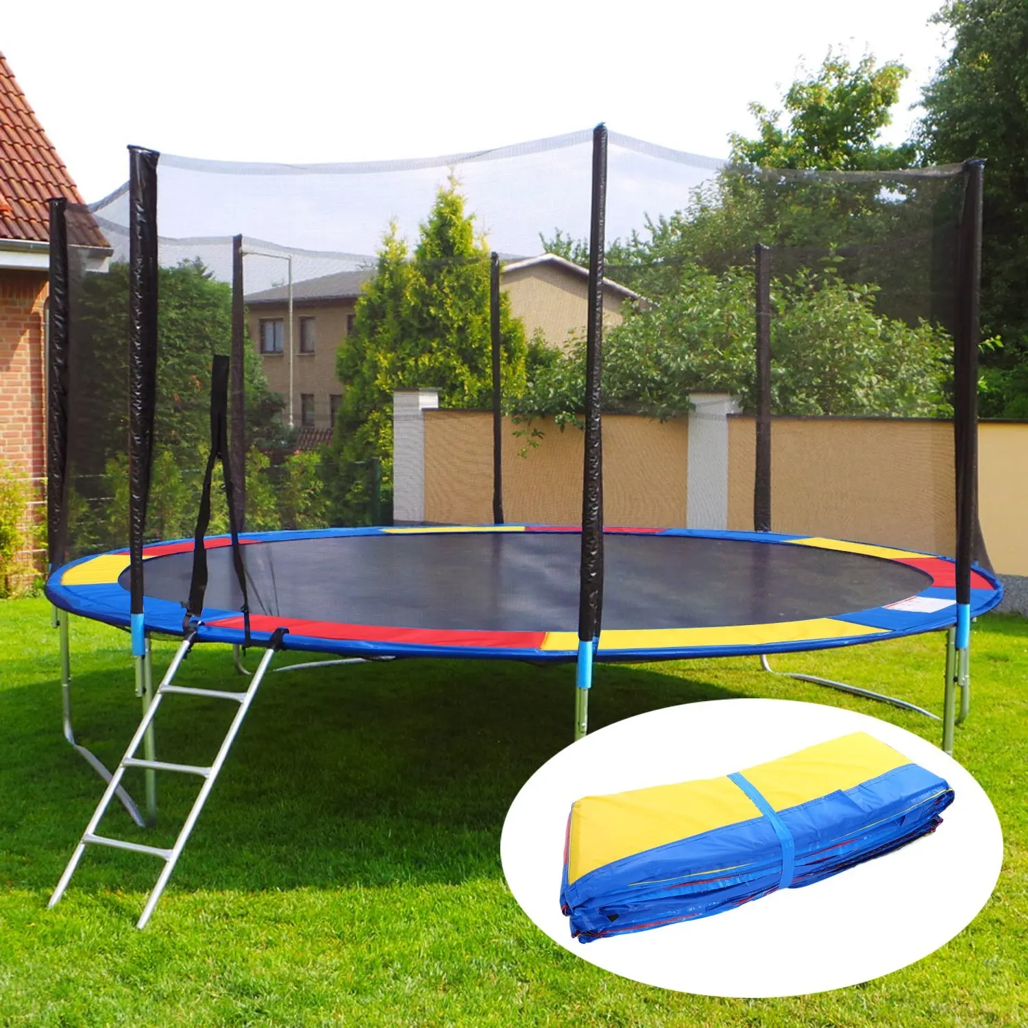 

Commercial outdoor professional round kids trampoline bed for sale