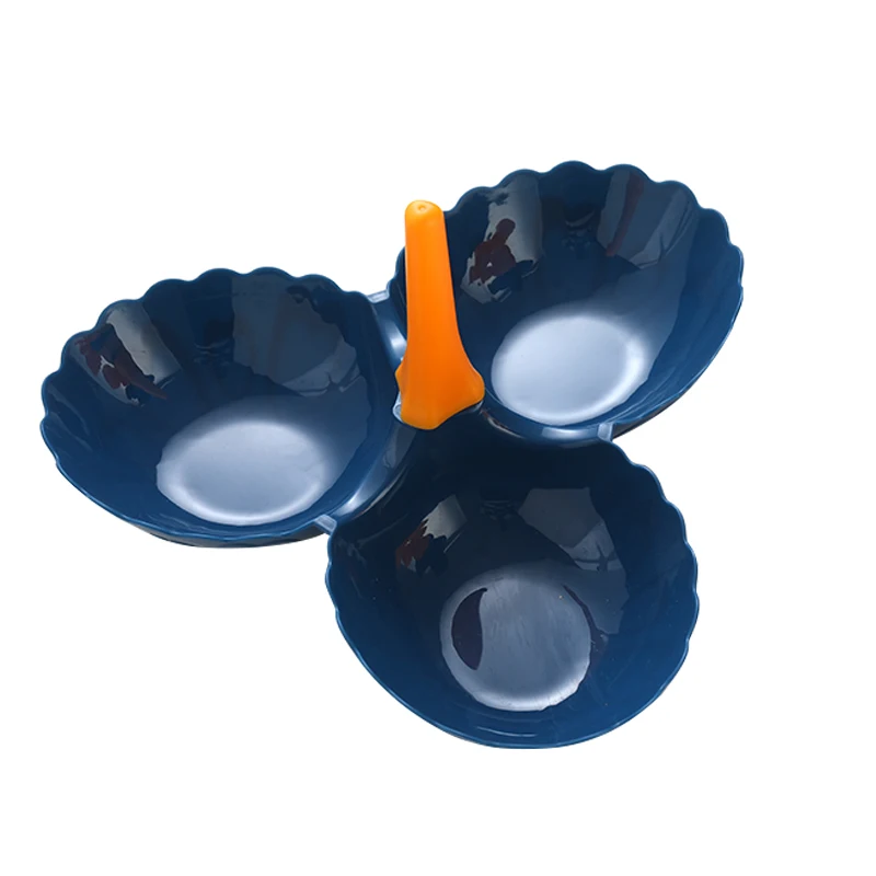 

2021New design creative multi-layer stackable fruit plate home fruit plate