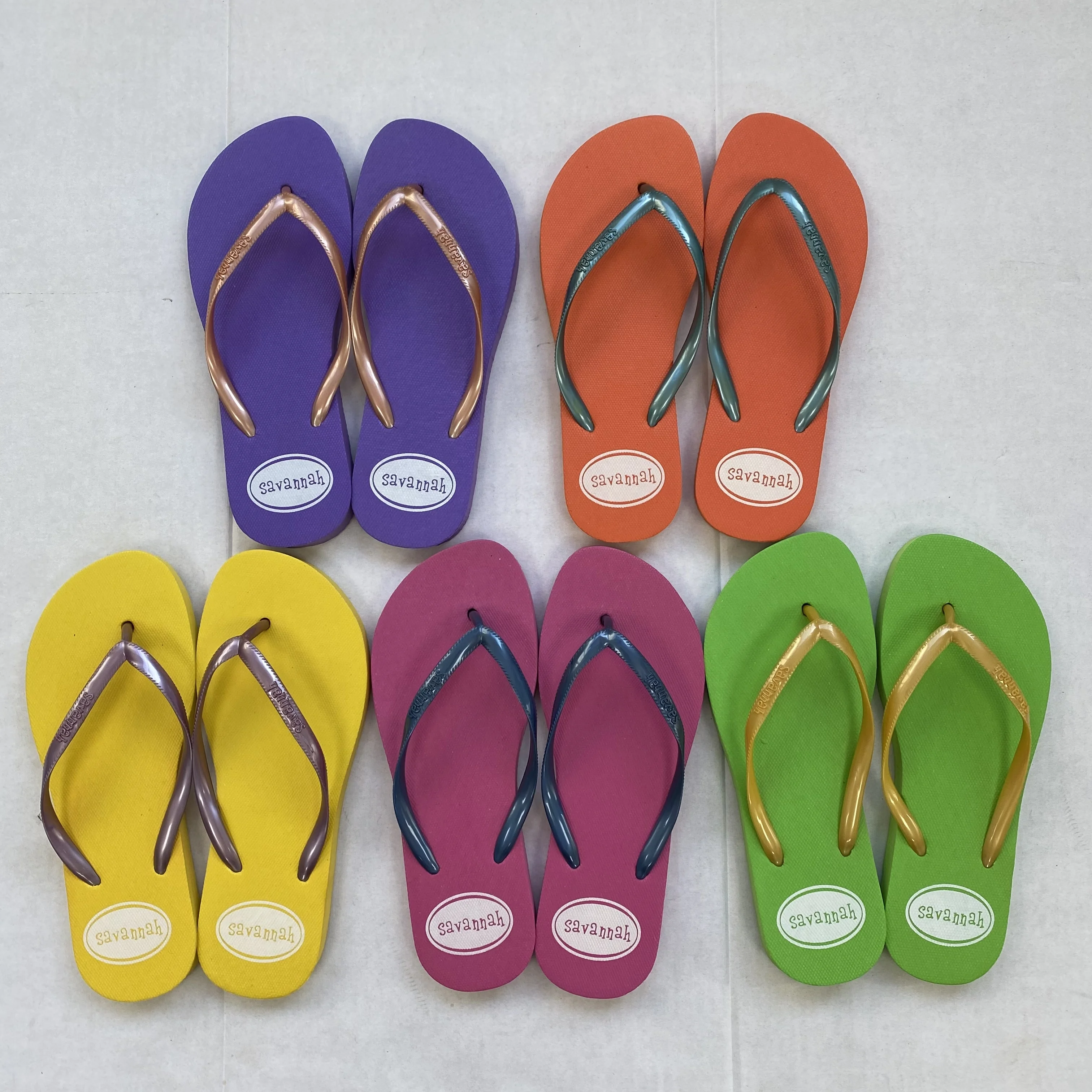 

summer beach cheap price flip flops shoes stock fashion wholesale woman slippers used shoes