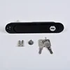 UPVC Sliding Window Hidden Handle Pop Up Handle With Keys