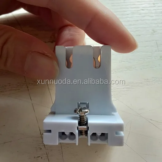 
T8/T12 fluorescent lamp starter holder with G13 base, screw type,ULlisted 