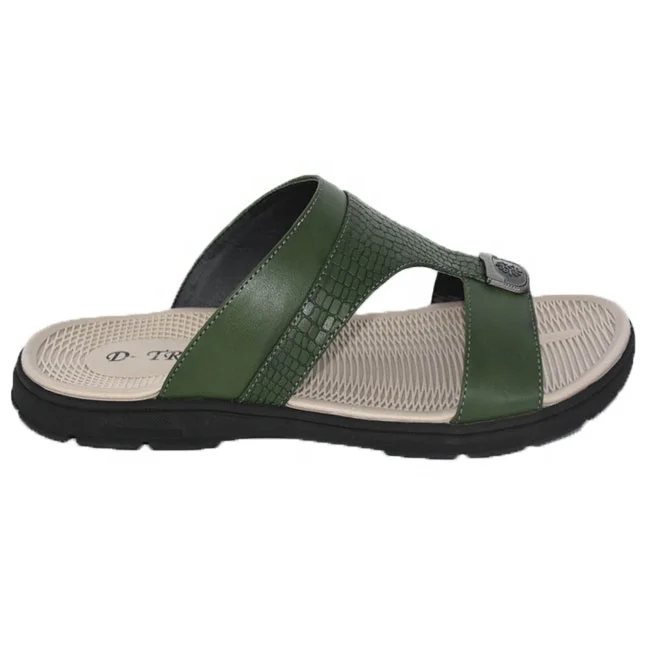 

Factory Direct Sales Outdoor Cheap Fashion Slipper Sandals Eva Flip-flops For Mens, Green