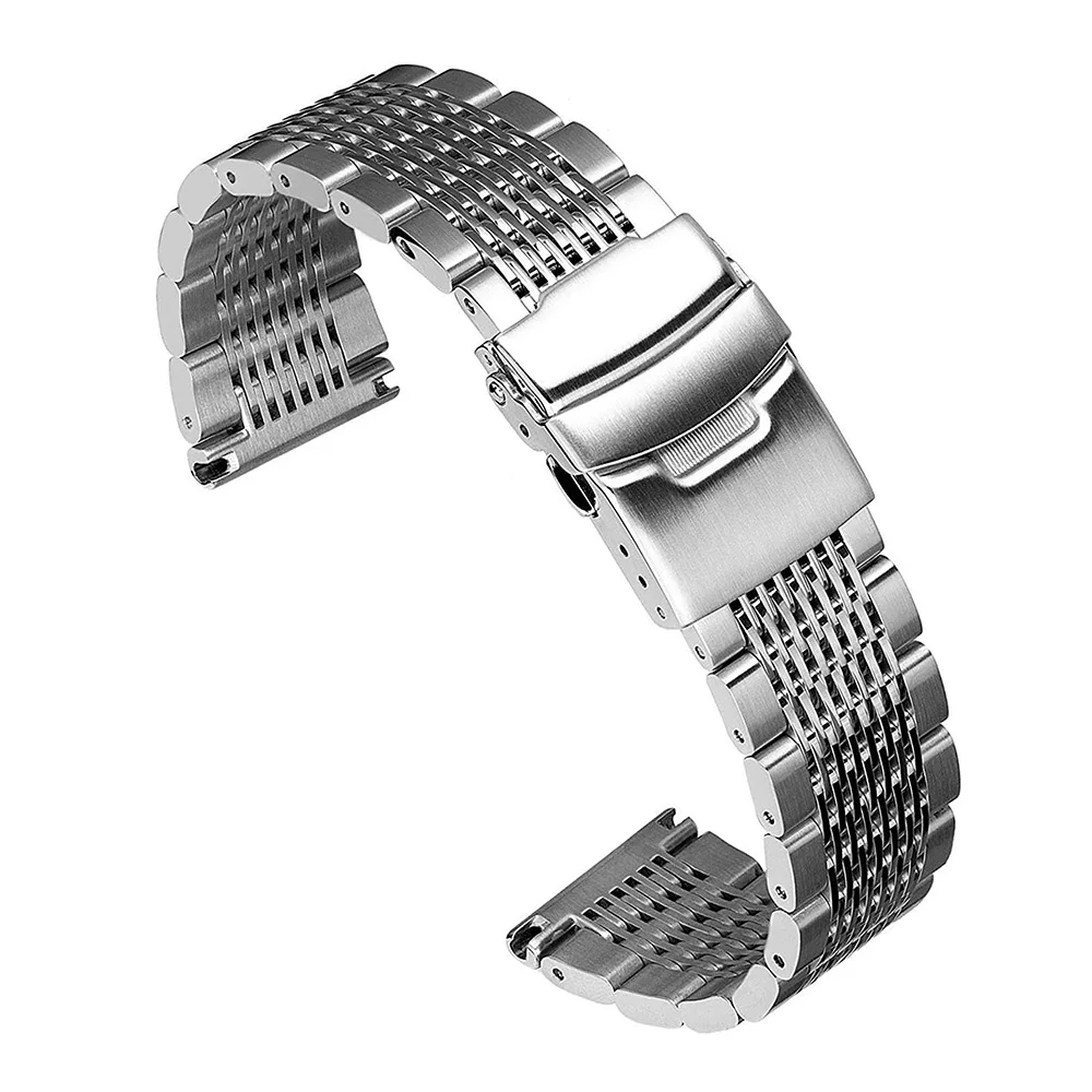 

Solid Watch Band Watch Strap Parts Changeable Watch Strap Stainless Steel Customized for Men Luxury Dress Popular Fashion LOGO