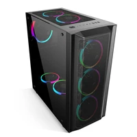 

SATE(K381) E-ATX ATX High Quality Gaming computer case Best Gaming Computer Case with 8 RGB Fan Nice OEM pc desktop tower case