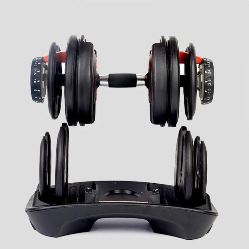 

Home 24kg Adjustable dumbbell Gym Equipment Adjustable exercise Adjustable dumbbell, As picture show