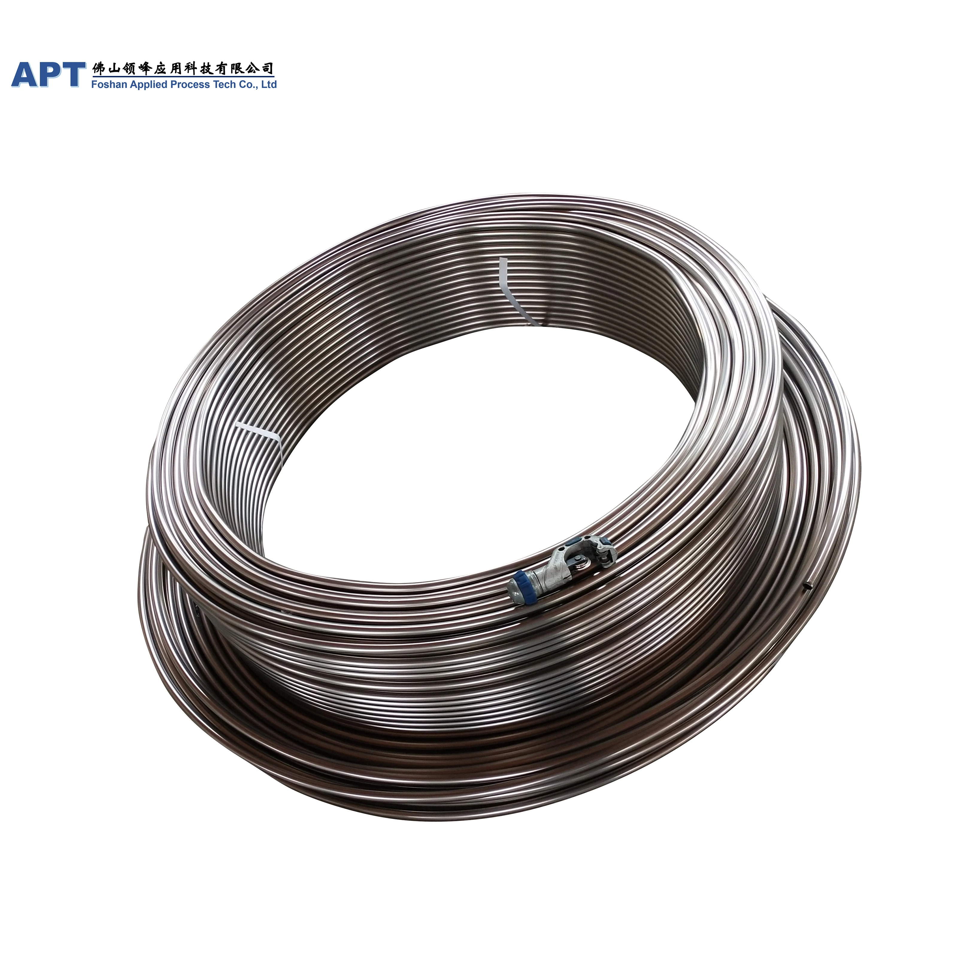 
Special custom-made spiral stainless steel pipe coil cooling system for milk cooling 