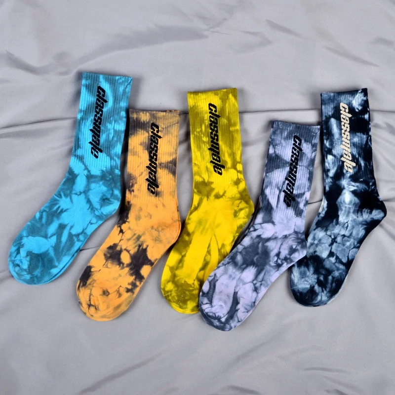 

Designer pure cotton yeezy 500 shoes bandhnu decoration basketball Sport long socks