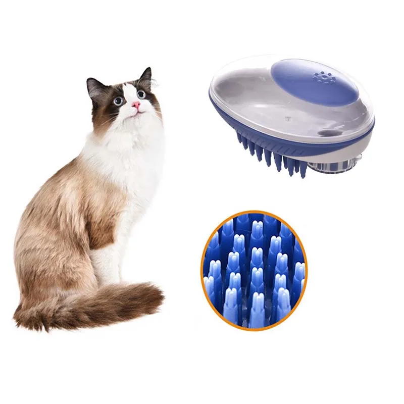 

Portable Shower Massage Silicone Rubber Dog Brush, Cleaning Washing Pet Bathing Tool Dog Bath