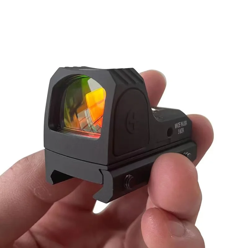 

RMR Red Dot Sight Scope Collimator Reflex Sight Scope Fit 20mm Weaver Rail For Airsoft Hunting Holographic Sight, Matte black