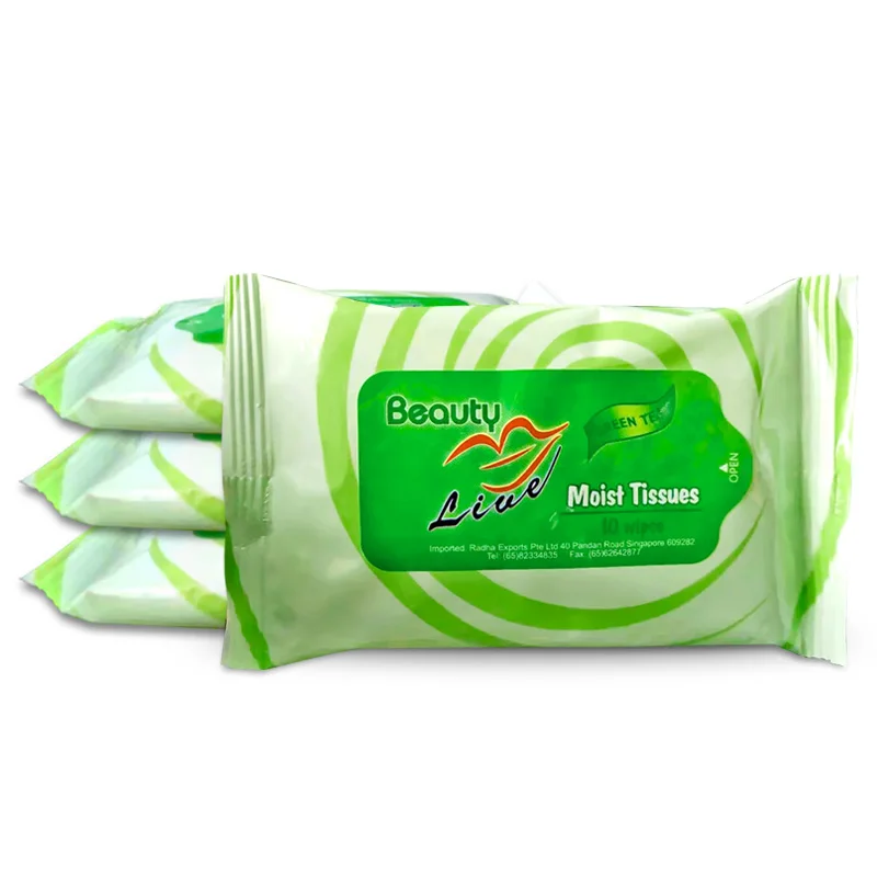 

Green Tee Tree Oil Face Wipes After Workout Cleaning Wilderness Body Wipes