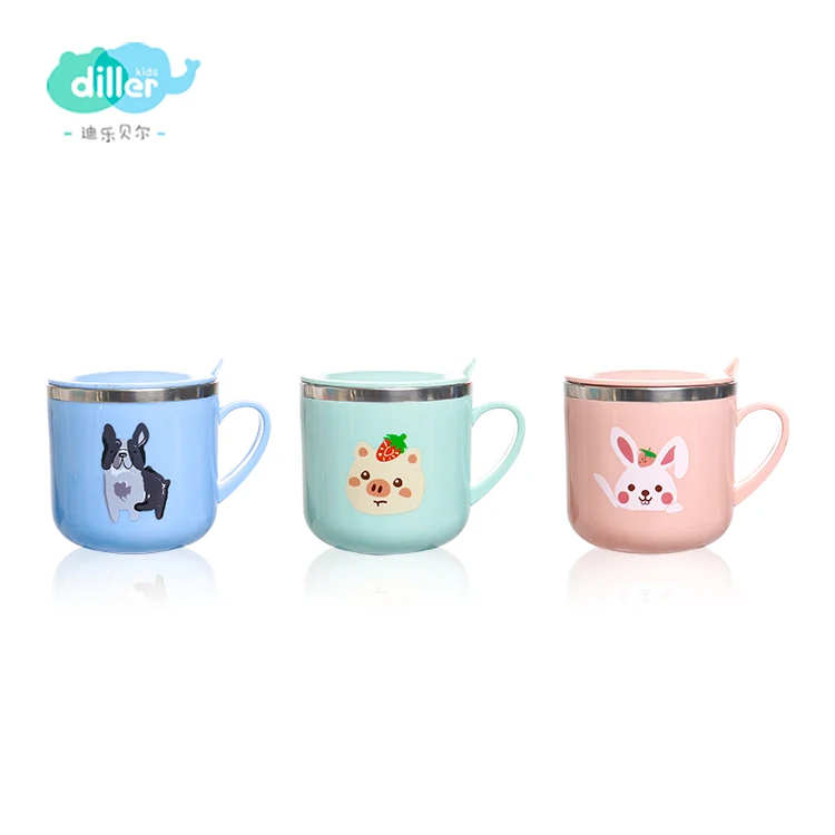 

Stainless steel children kids mug cups for kids