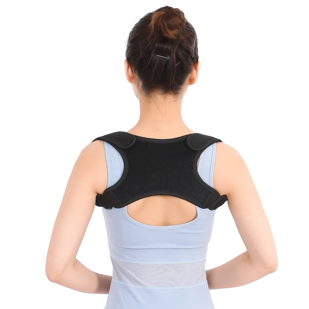 

Adjustable Back Support Brace Belt Stretcher Straightener Magnetic Body Posture Corrector Shoulder Posture Corrector Universal