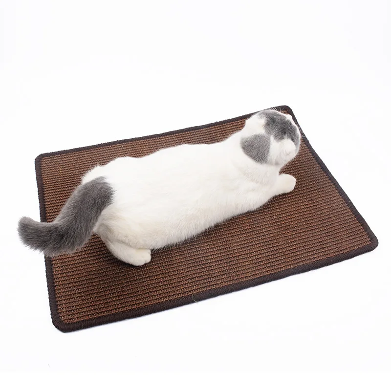 

Cat scratching board sisal mats paw board pet mats supplies toys scratching mats sleeping pad bed