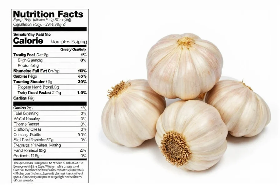 Garlic Clove Nutrition Facts: Complete Breakdown