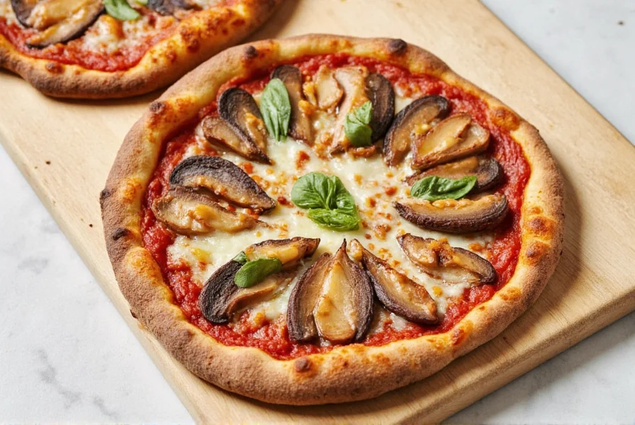 Pizza with Mushrooms