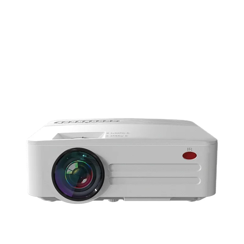 

Cheap high quality home theatre pocket mini led 4k beamer, White/black