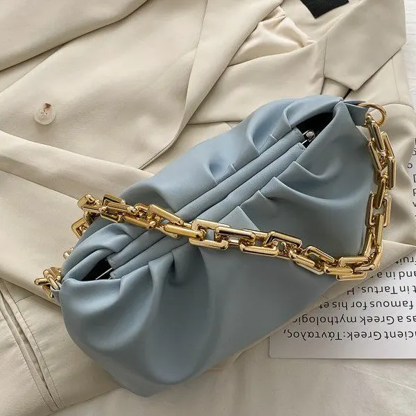 

Ladies one-shoulder armpit cloud bag fashion women's cross-body shoulder bag 2021 popular new cross-body bag, See sku for details