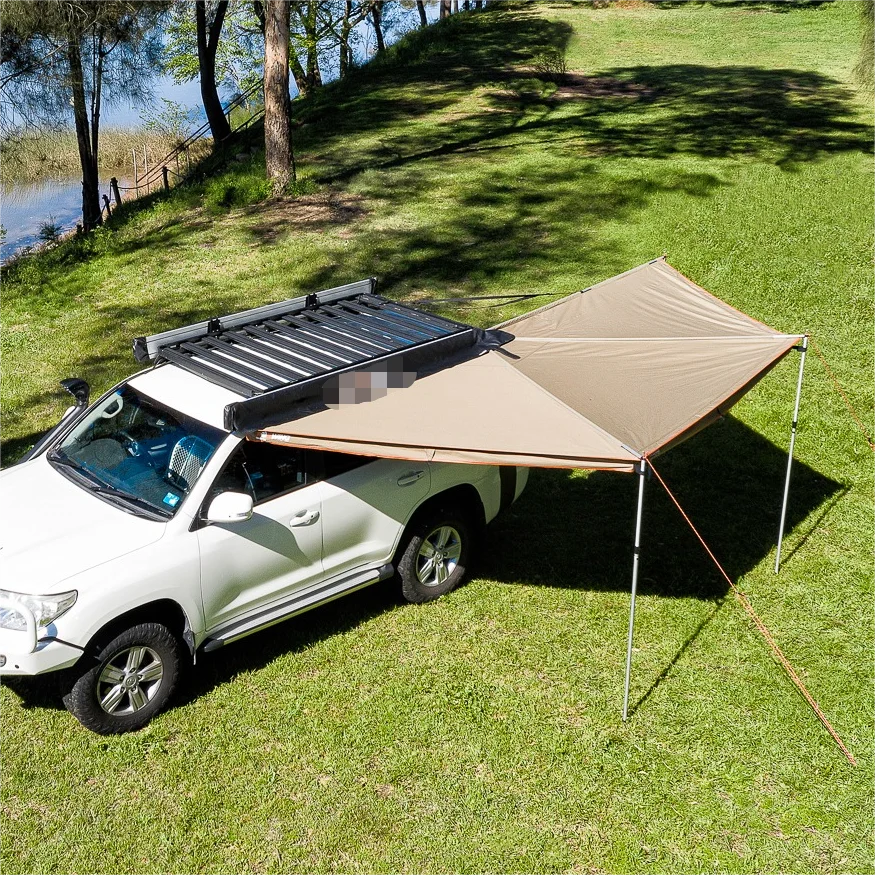 

I Awning Tents Side Rooftop Tents Sun Shelter Camping 180 Awning Outdoor Family 4 Person