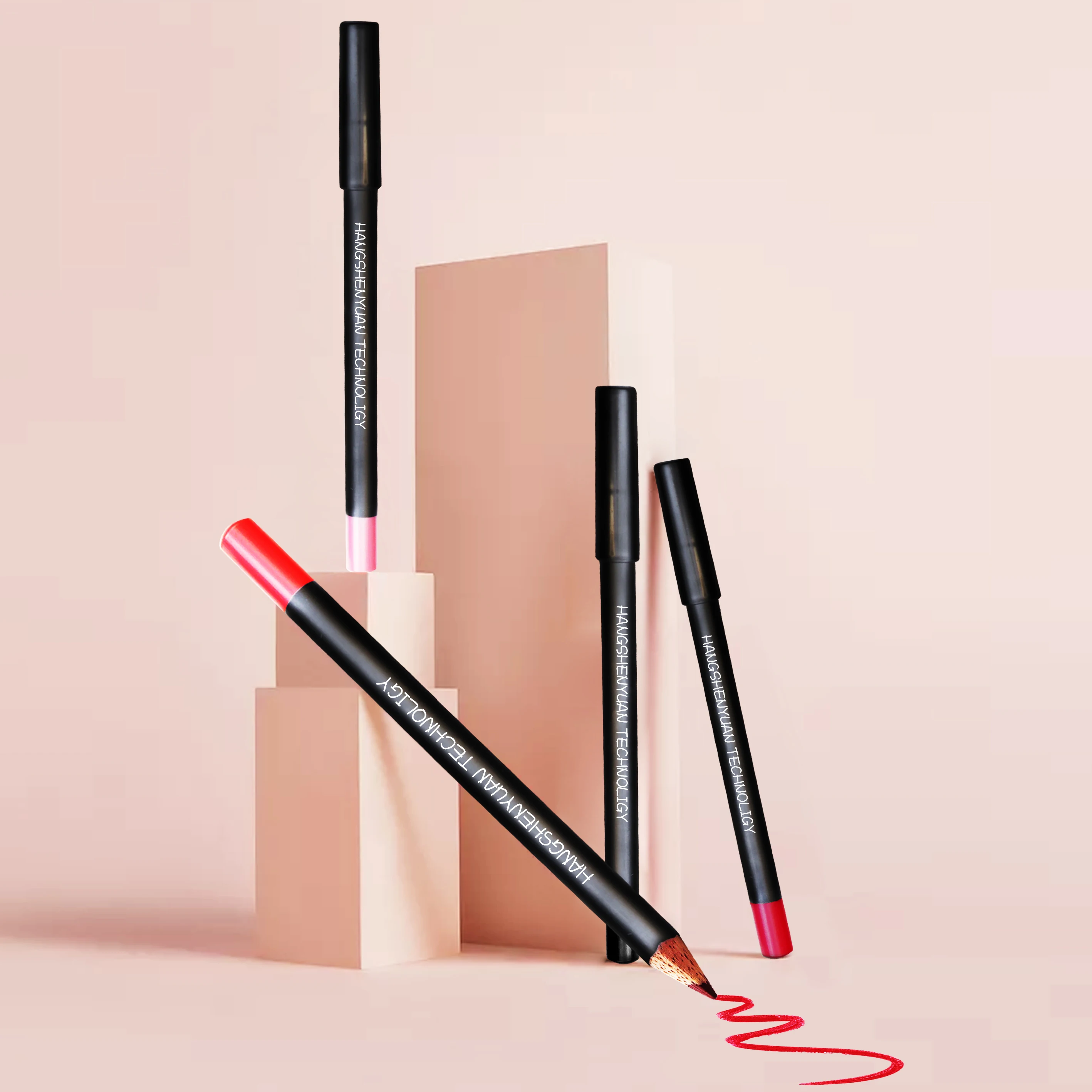 

Custom Logo Lip Pencils Matte Waterproof Smooth Colorful Lip Liner