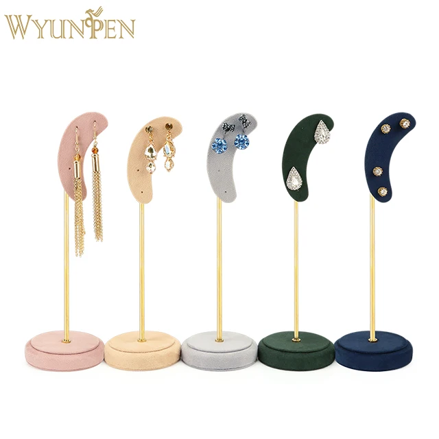 

WYP wholesale jewelry display earring display showcase metal jewelry earring display stand