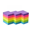 Custom Sticky Notes 1.5 x 2 inch Self-Stick Notes Book 6 Bright Color 100 Sheets per Pad Memo pad