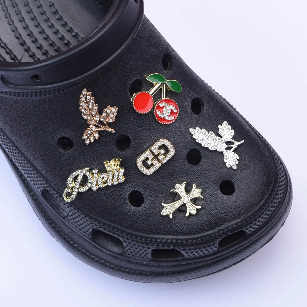 

2021 Black Lives Matter bling designer metal Charms Decoration for fit Sandals/Bracelets