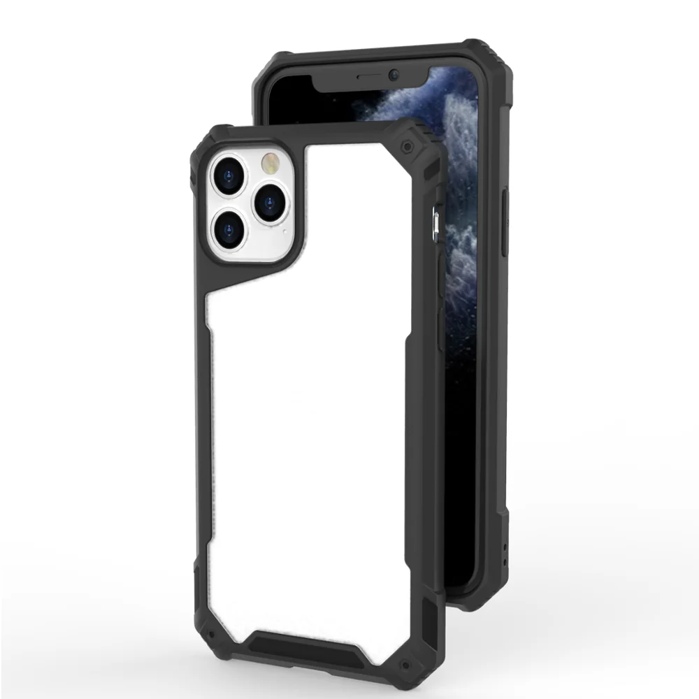

Air Cushion Shockproof TPU PC Acrylic Cover Transparent Phone Case For IPhone 11 Pro