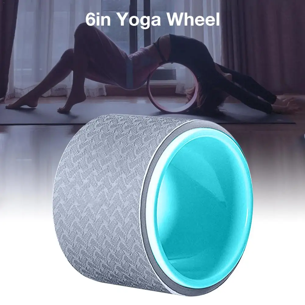 

Circle TPE Yoga Fitness Roller Wheel Back Training Tool Slimming Magic Waist Shape Pilates Ring