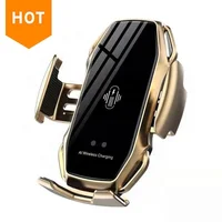 

New Design A5 10w Wireless Car Charger Automatic Clamping Fast Charging Phone Holder Mount Car For Smart Phone