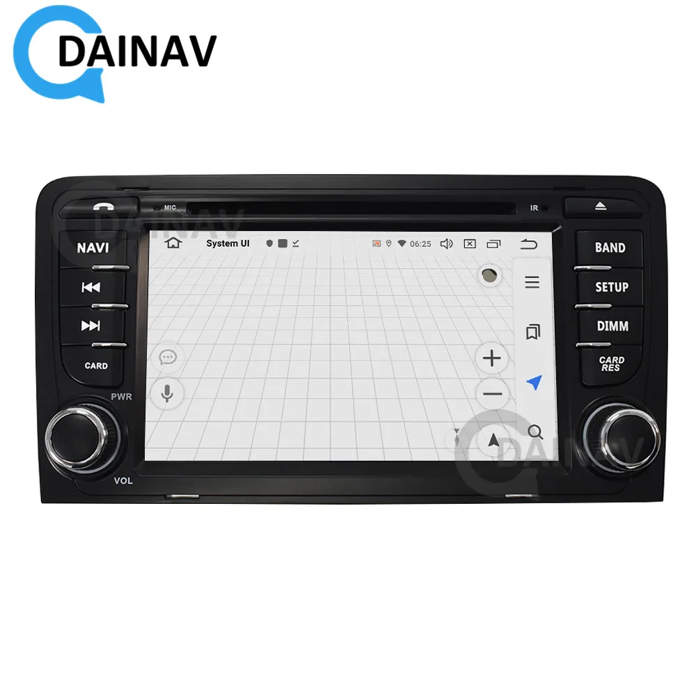 

1 DIN Android 10 Car radio For Audi A3 8P 2003-2012 S3 2005 2006-2012 car stereo autoradio auto audio tape recorder touch screen