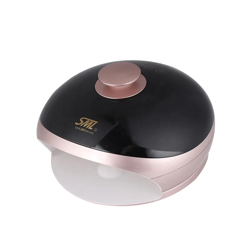 

Professional UV LED Lamp Gel Polish Curing 48W Nail lamp for nails, White+black
