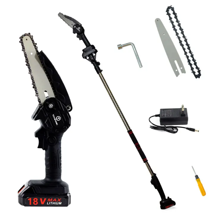 

High-pressure durable garden fruit tree tool cutting branch telescopic rod saw