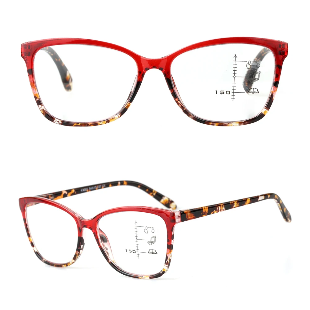 

KX001 cat eye ladies women progressive multifocal reading glasses