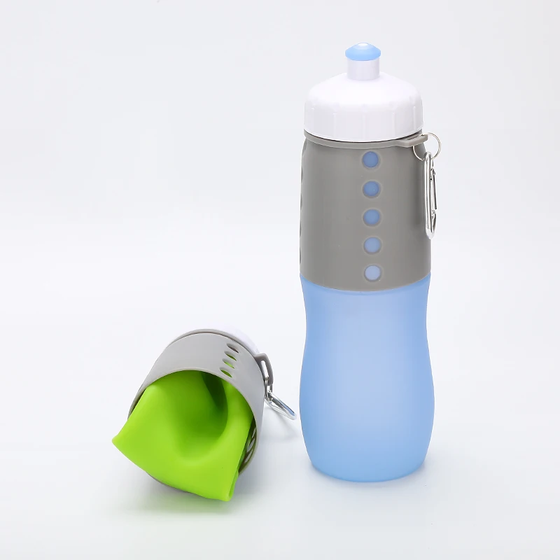 

Leakproof Collapsible Silicone Bottle Outdoor Sport Water Bottle
