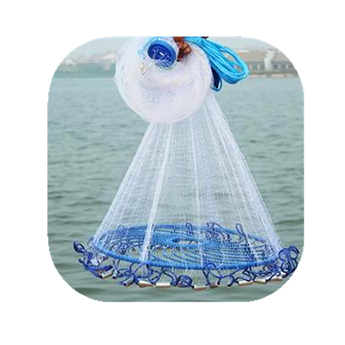 

Factory price wholesale American frisbee Style Cast Nets Monofilament fishing net