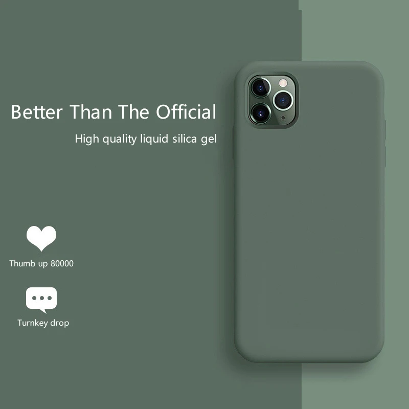 
Hot Selling Products Liquid Silicone Case For Iphone 11 