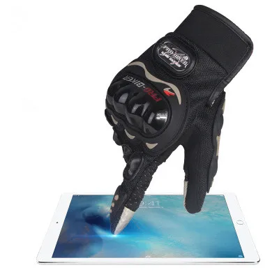 

Custom Hot Sale Made Men Motorbike Riding Gloves Motorcycle Gloves With Touch Screen, Red,black,blue