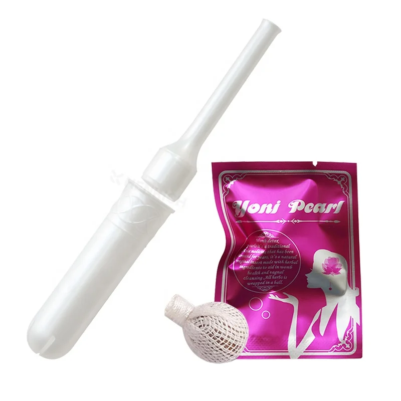 

Cheap Price Feminine Vagina Clean Point Yoni Detox Pearls With Applicator Tampon