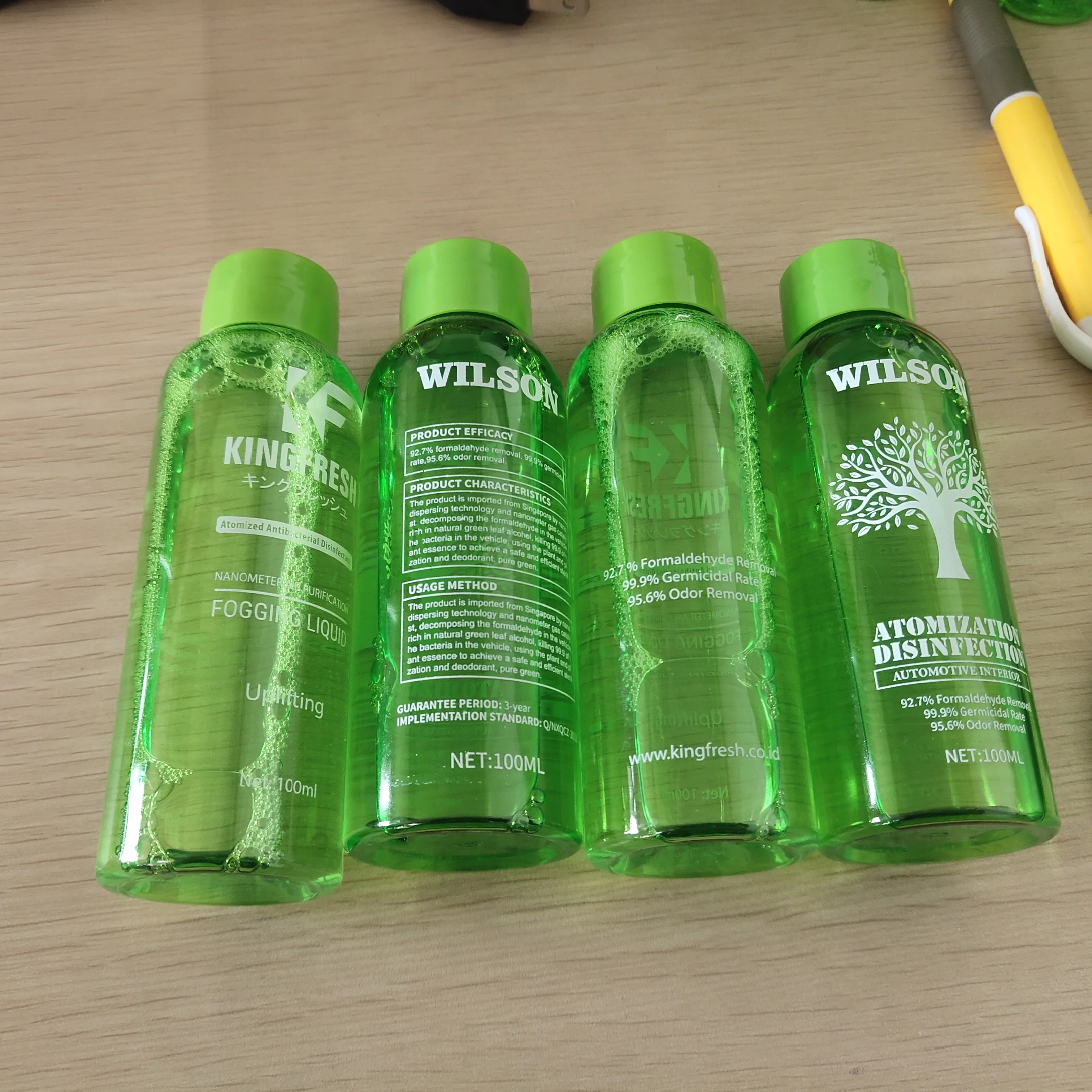 

Sterilizing cleaning liquid germicidal 100ml for fog machine gun amizing cigarette machine.