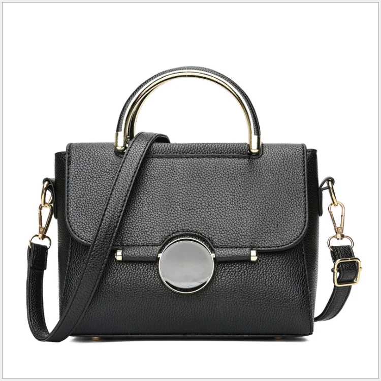 

Latest fashion metal handle college girls single vintage women handbags crossbody bags purses handbags, Multicolor