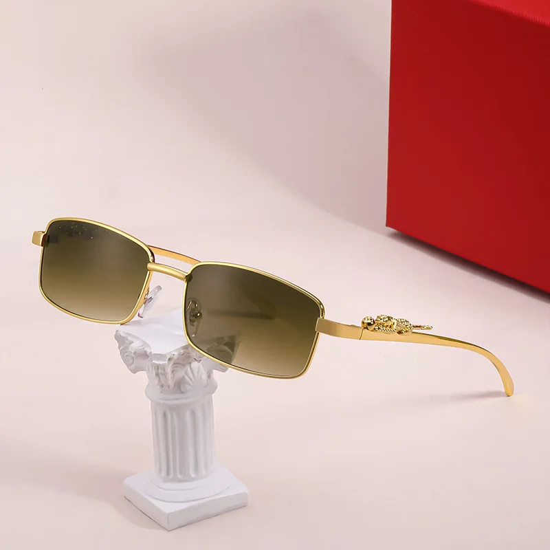 

YTSLM7873 custom Womene metal women lion sunglasses glassesline retro funny sunglasses wholesale sunglasses 2021, 6colors