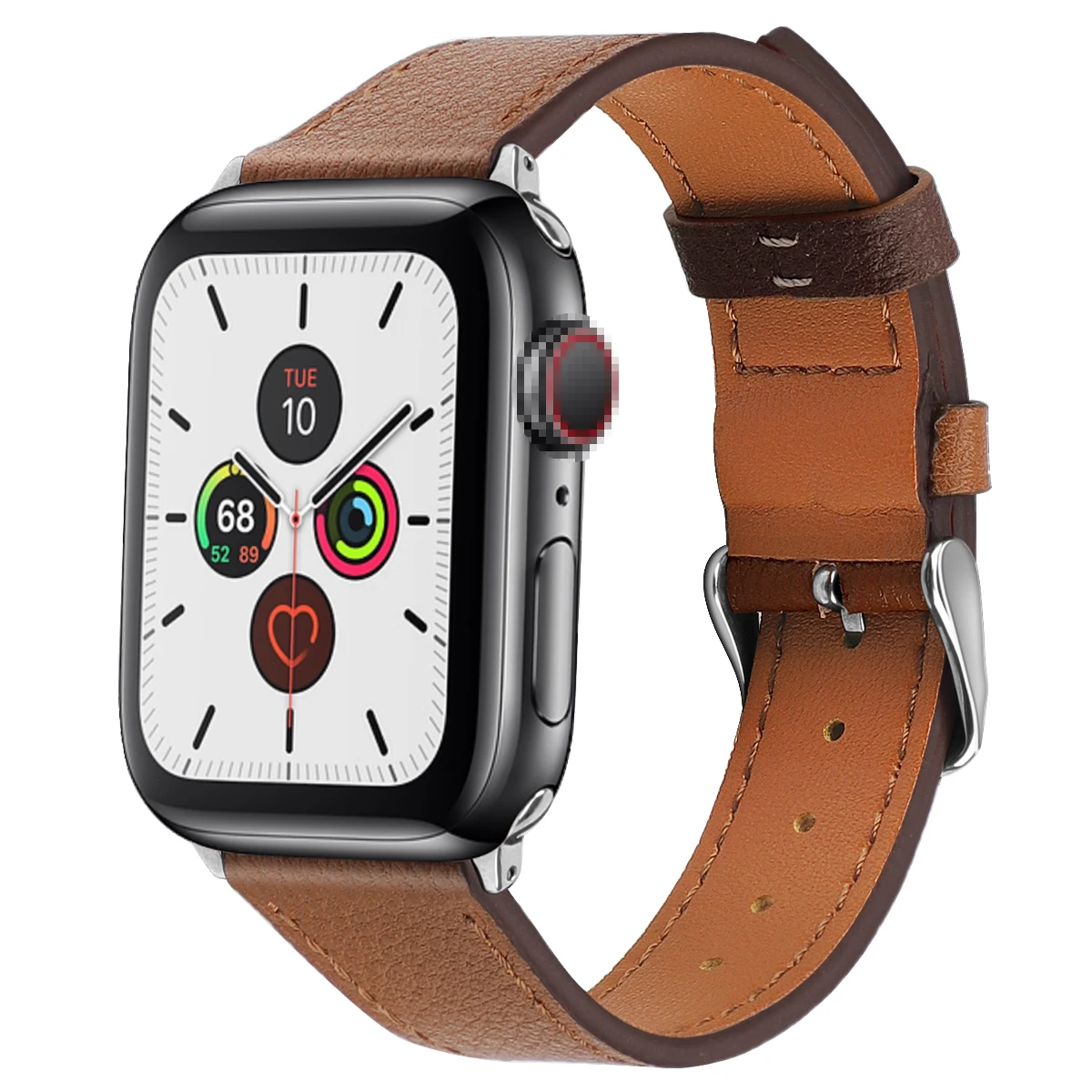 

Wholesale Cheap Price PU Leather Watch Band Strap Leather Wrist Smart Band for Apple Watch Series, As you show