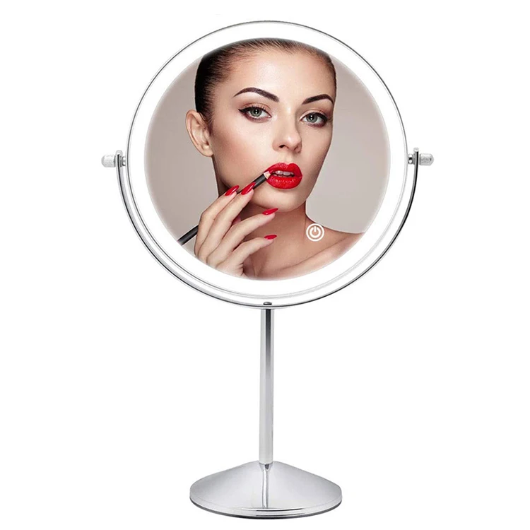 

Hotel Best Intelligent Fancy Led Lighted Portable Makeup Mirror