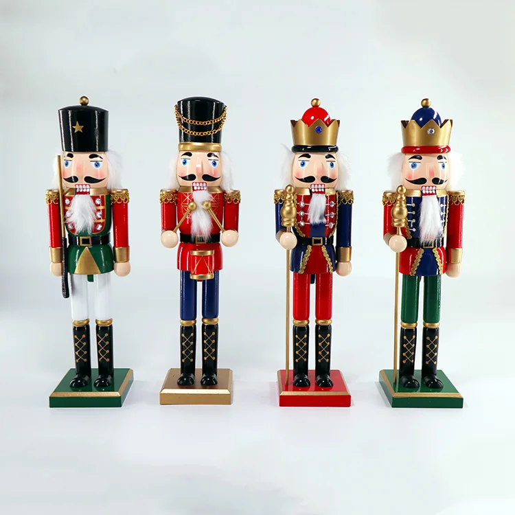 Christmas ornaments home decoration Wooden soldier nutcracker