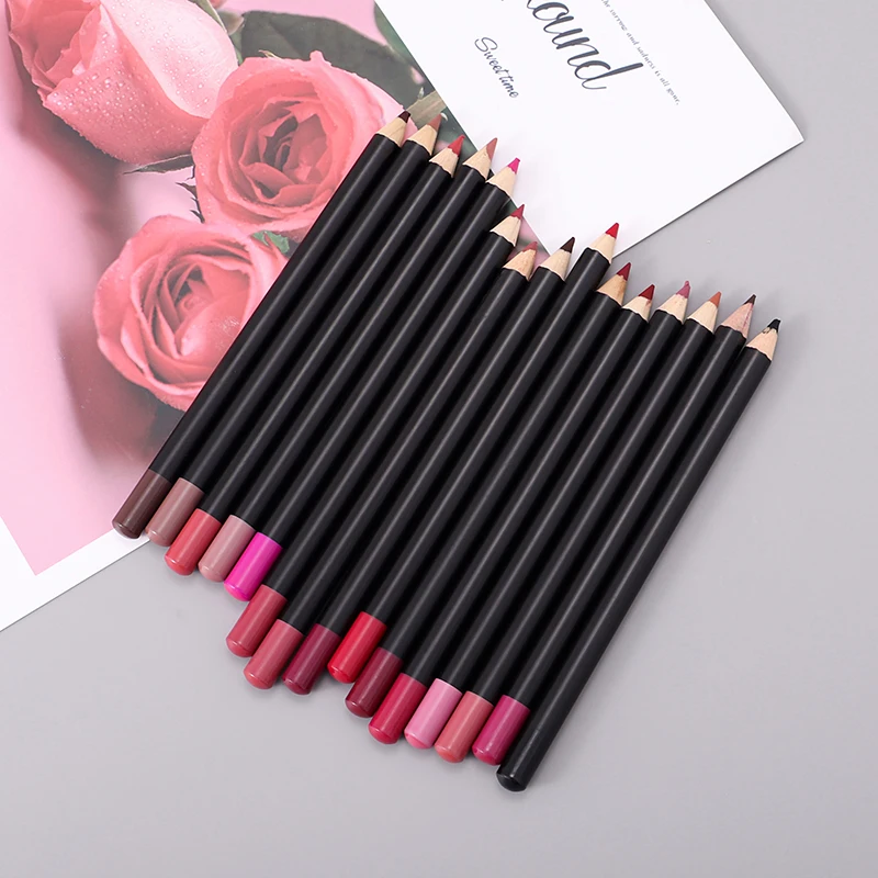 

Wholesale Cosmetic Creamy Lipstick Matte Lip Liner Pencil