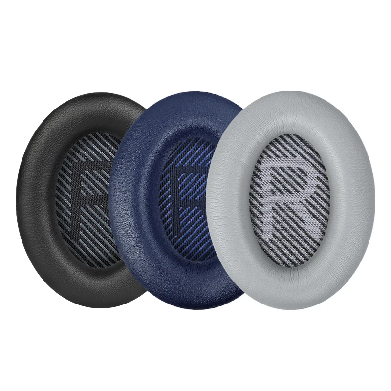 

EarPad Cushion ear cups Compatible QC25 qc15 ae2 ae2i qc35 QuietComfort QC35 ii Headphone earmuffs foam ear pad pads, Balck grey